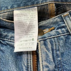 Carhartt lined work jeans